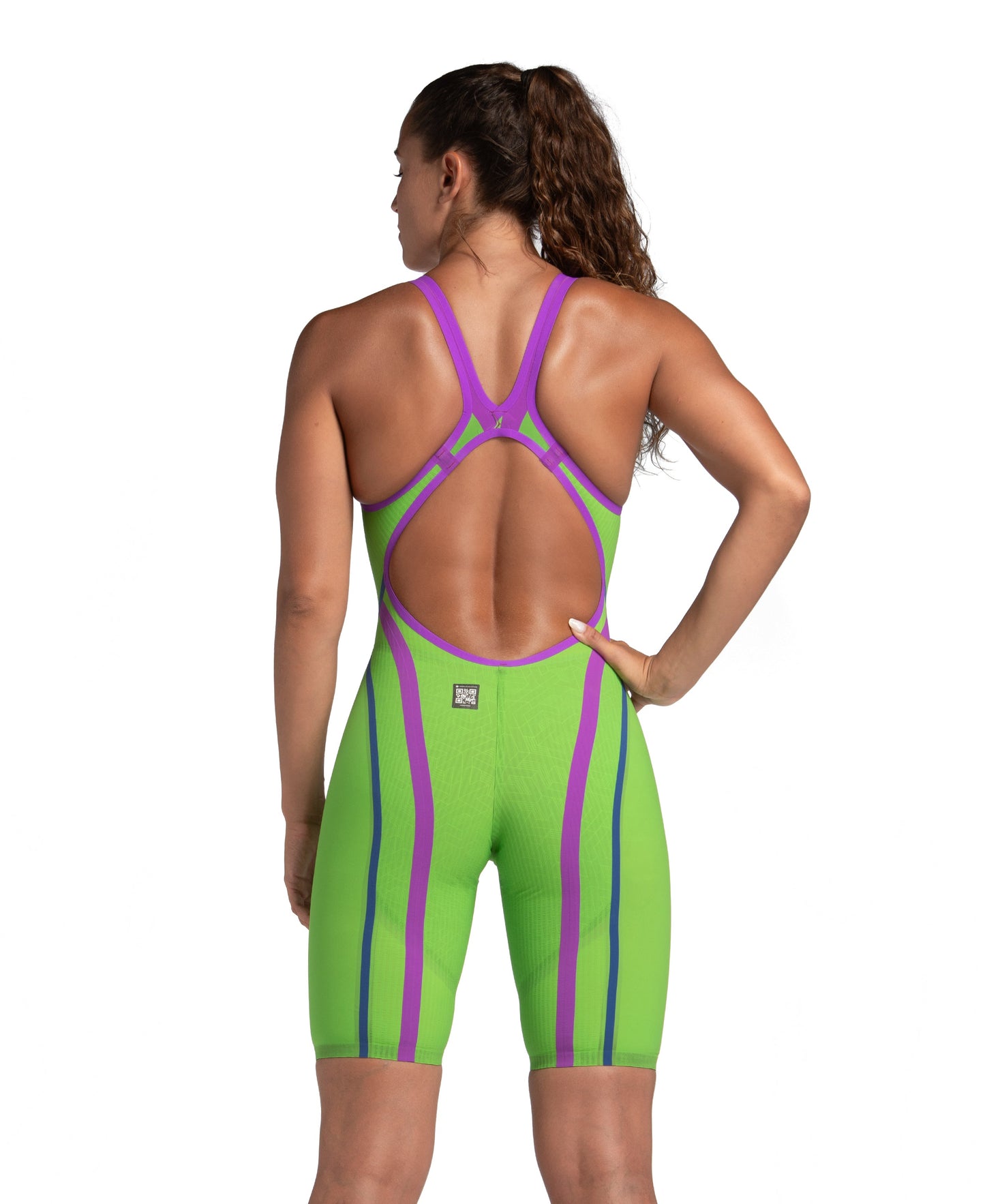 Costume da gara donna arena mod. powerskin PRIMO EMERALD BOA open back