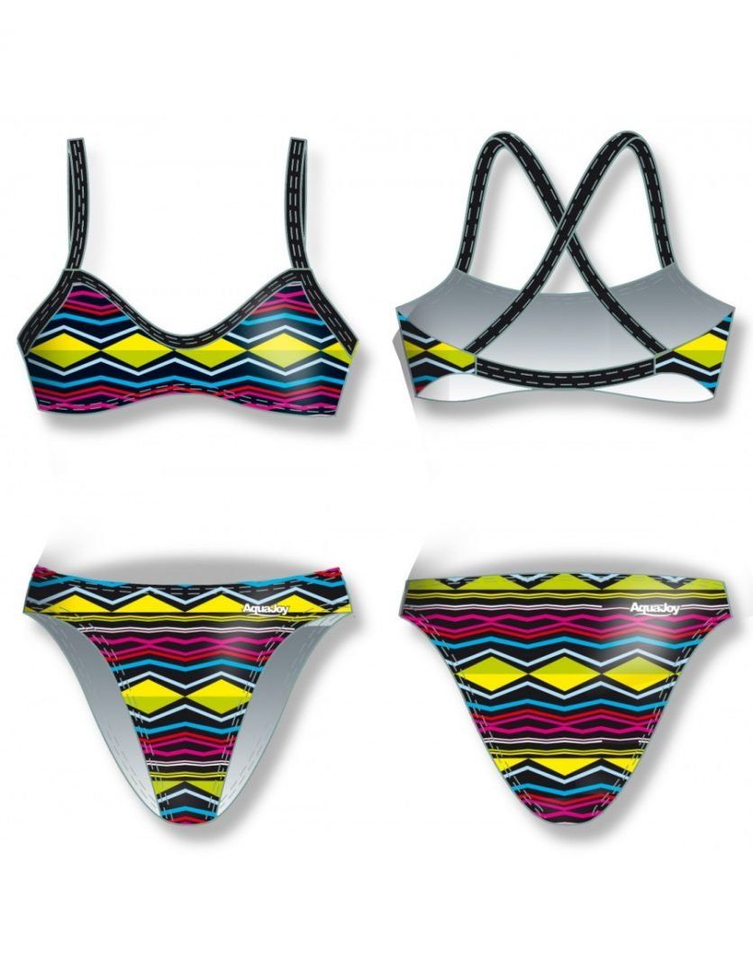 Costume donna bikini mod. zigzag