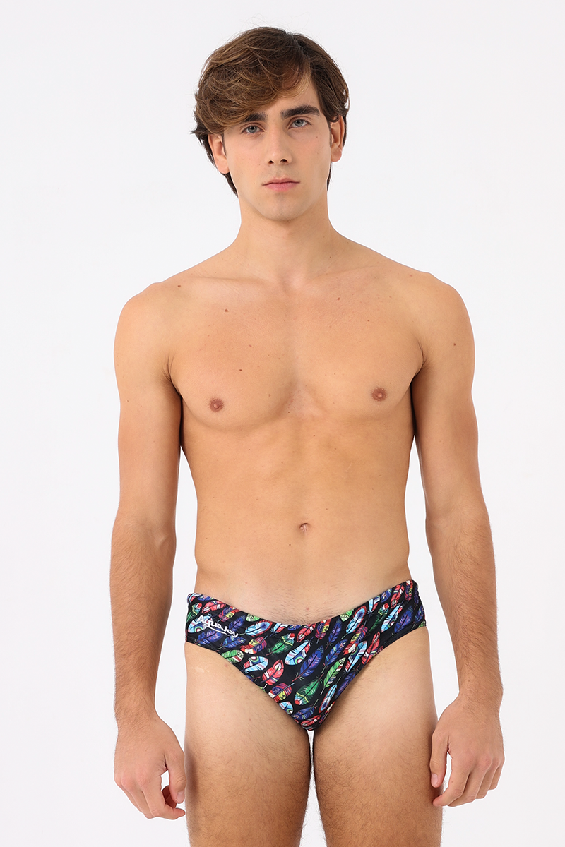 Costume uomo slip mod. piume