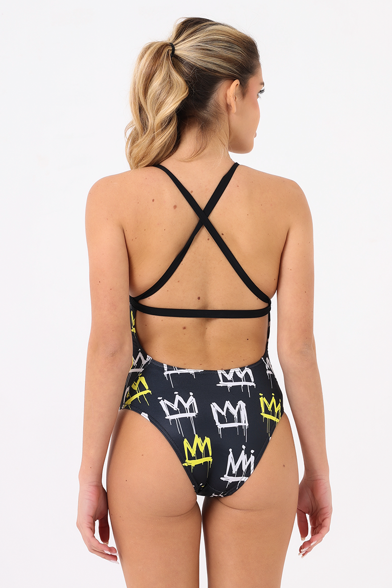 Costume donna bordato mod.GIRL POWER