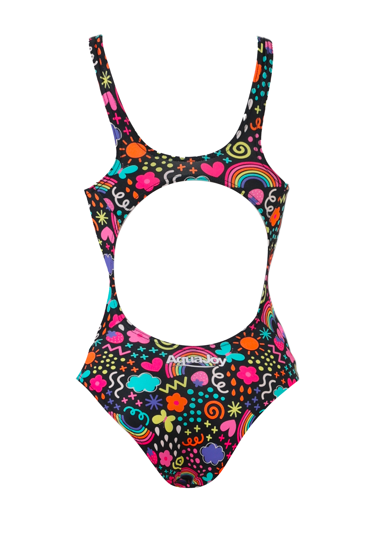 Costume bambina olimpionico mod. Arcobaleno
