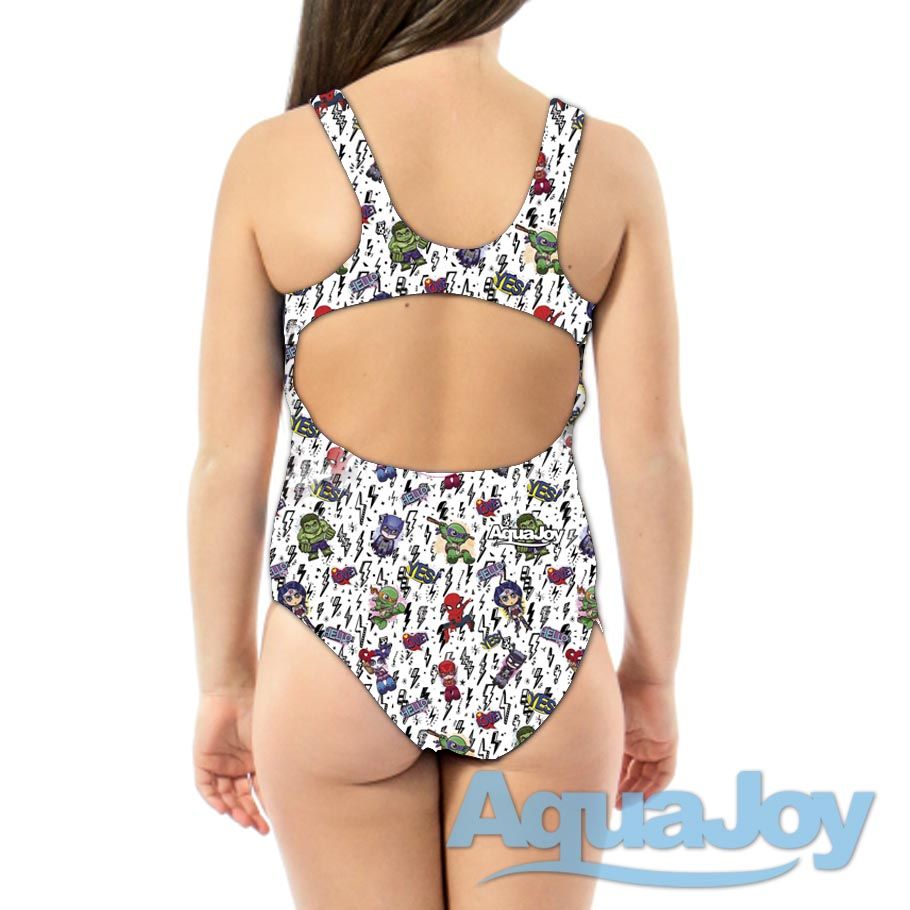 Costume bambina olimpionico mod. supereroi