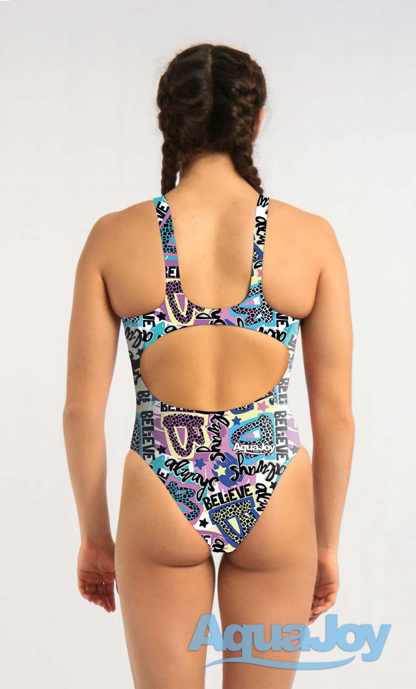 Costume donna olimpionico mod. Believe