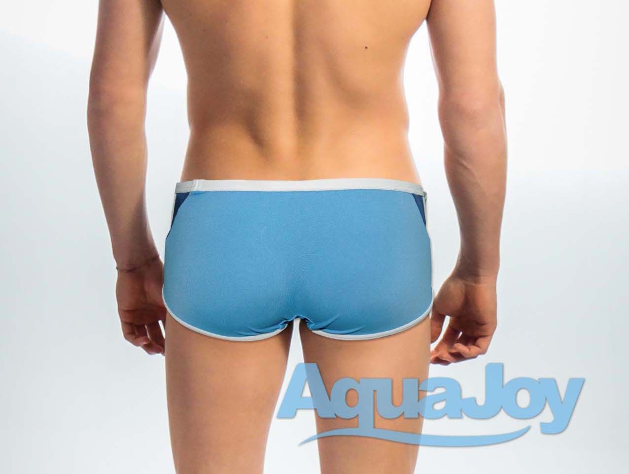 Costume uomo bicolore celeste/blu