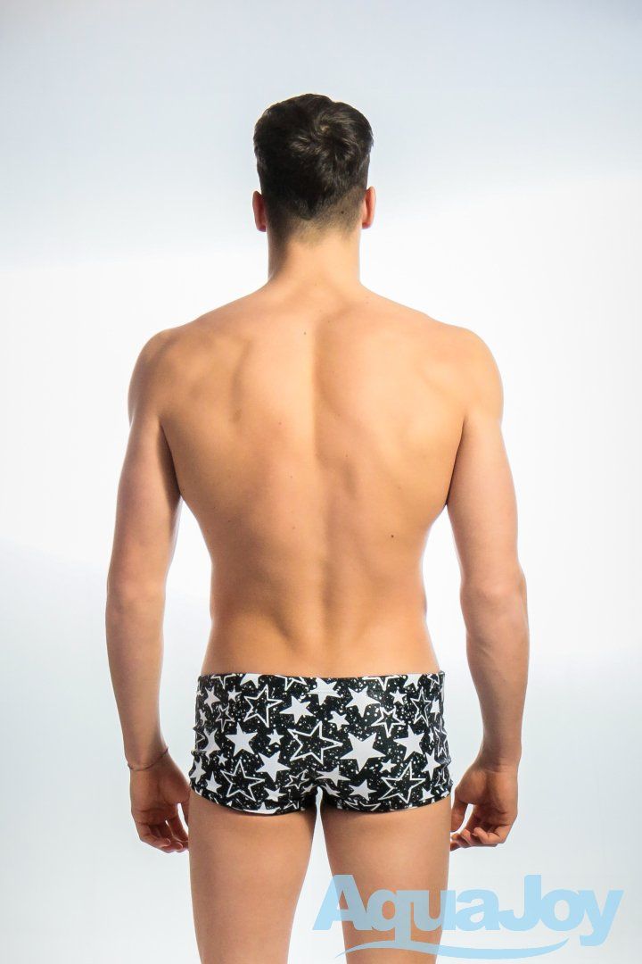 Costume uomo short mod. black stars