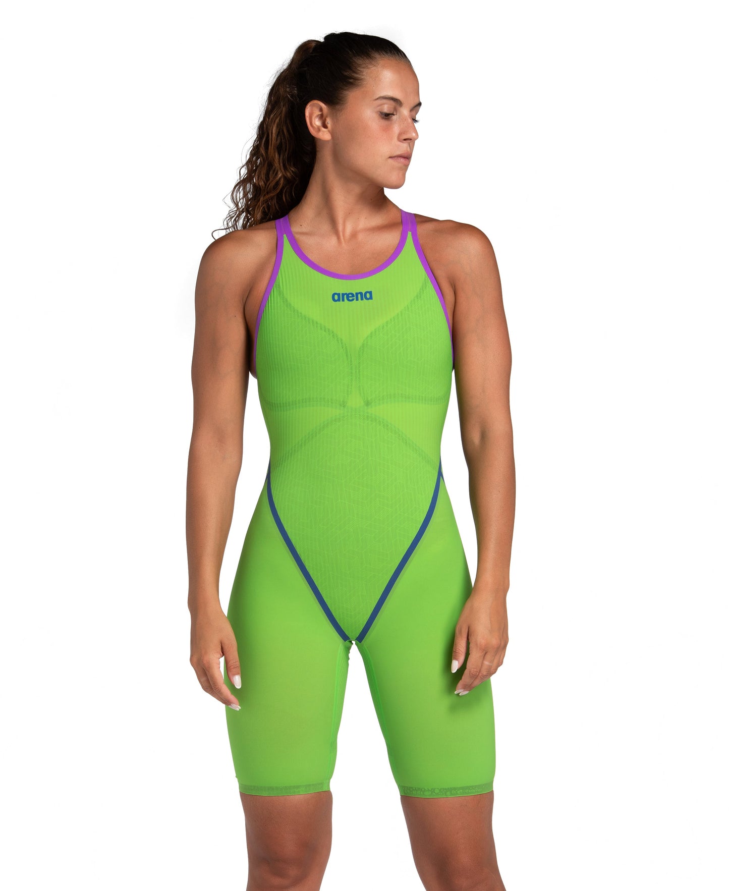 Costume da gara donna arena mod. powerskin PRIMO EMERALD BOA open back