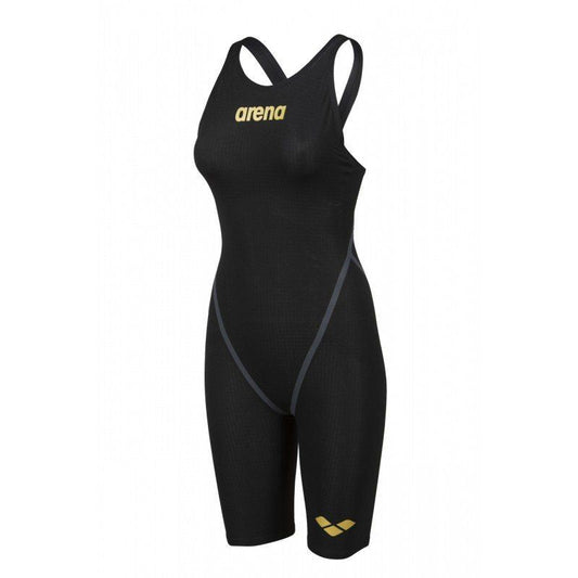 Costume da gara donna arena mod. powerskin carbon core-fx open back nero