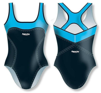 Costume donna aquagym mod. nero laguna