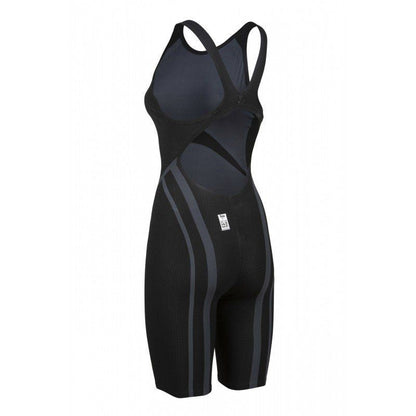 Costume da gara donna arena mod. powerskin carbon core-fx open back nero