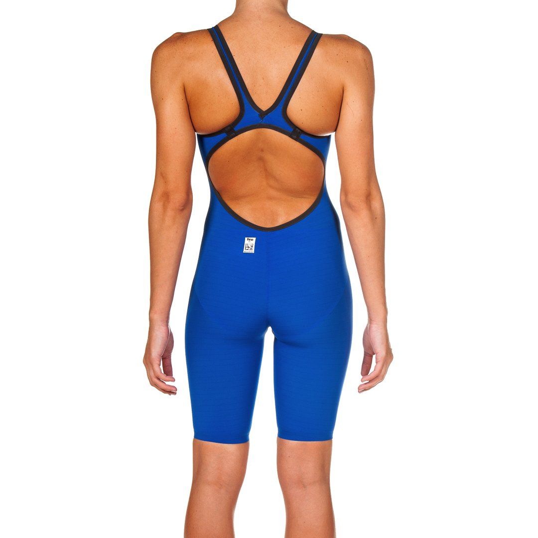 Costume da gara donna arena mod. powerskin carbon air2 electric blue openback