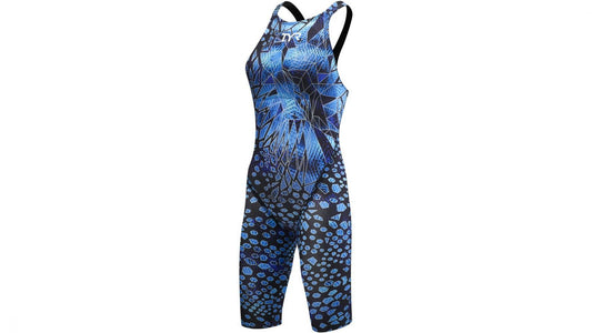 Costume da gara donna tyr mod. avictor venom black/blu 011