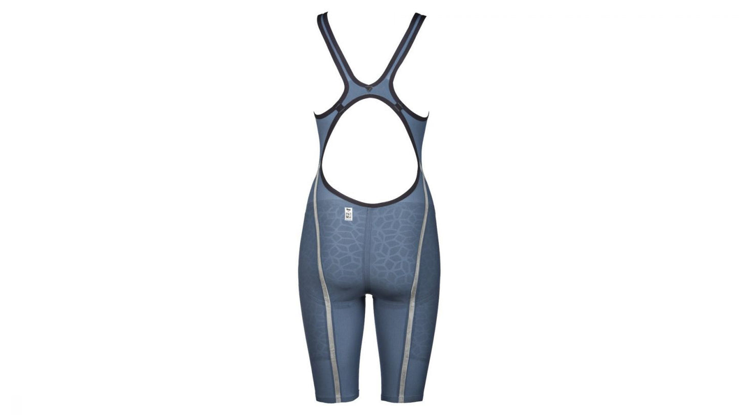 Costume da gara donna arena mod. powerskin carbon ultra open back grey