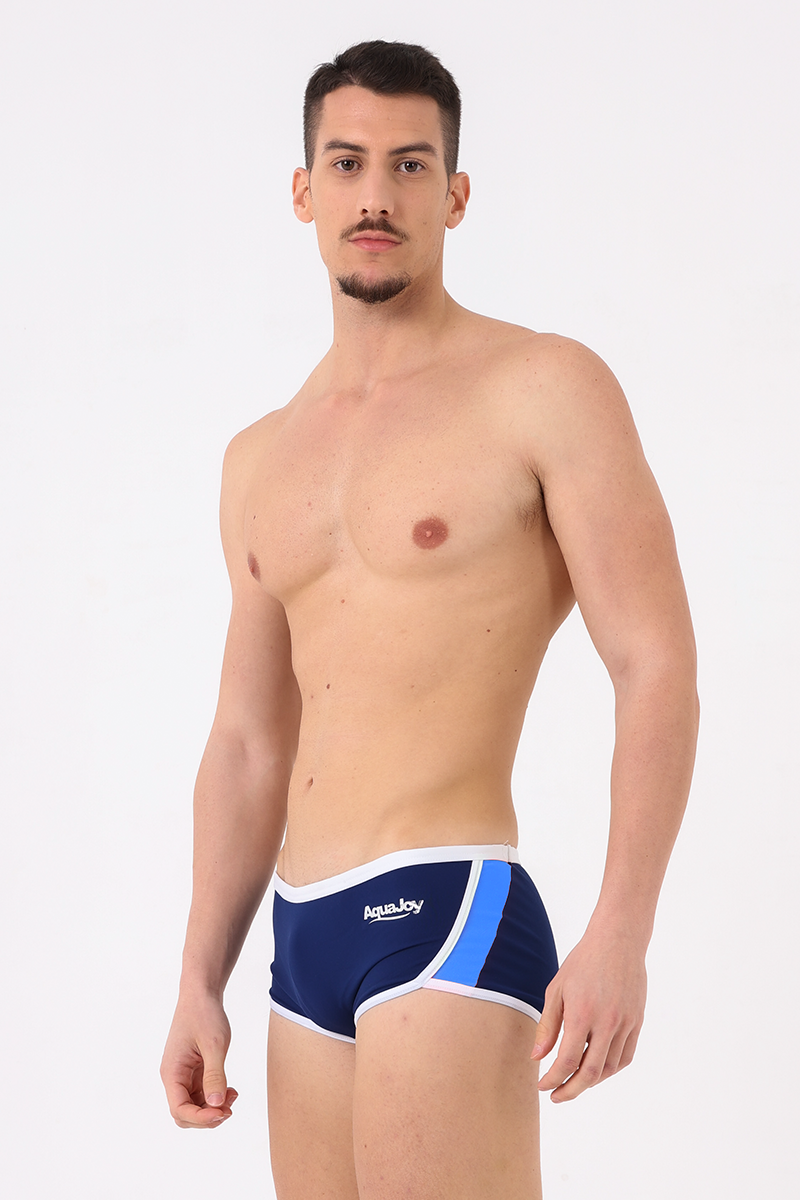 Costume uomo short bicolore Blu navy/baja blu