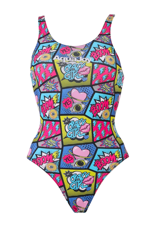Costume bambina olimpionico mod. Fumetto