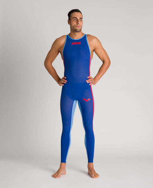Costume da gara uomo arena mod. r-evo+ open water ocean blu