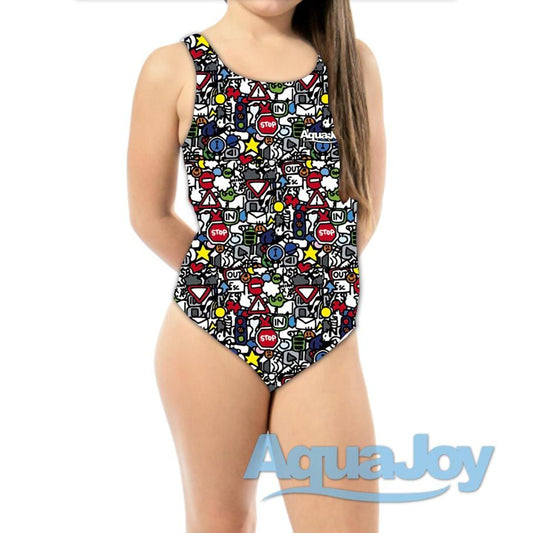 Costume bambina olimpionico mod. signals