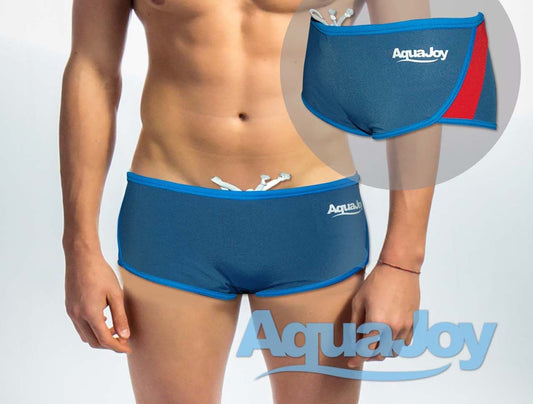 Costume uomo bicolore blu/rosso