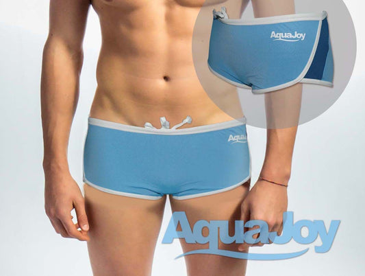 Costume uomo bicolore celeste/blu