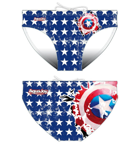 Costume uomo slip mod. captain america