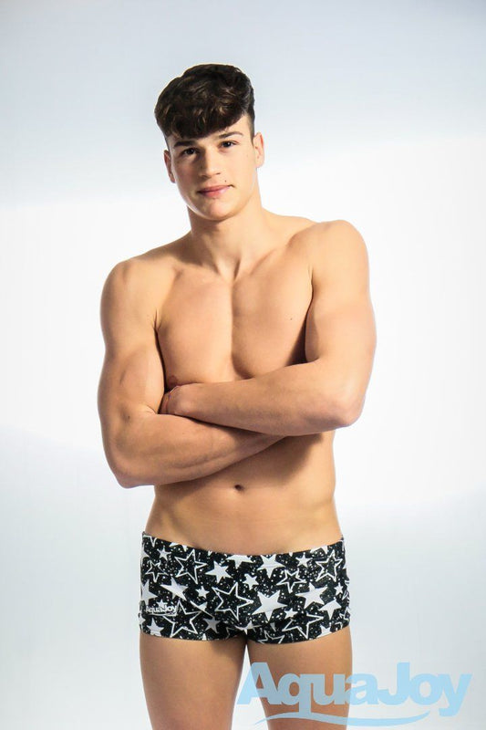 Costume uomo short mod. black stars