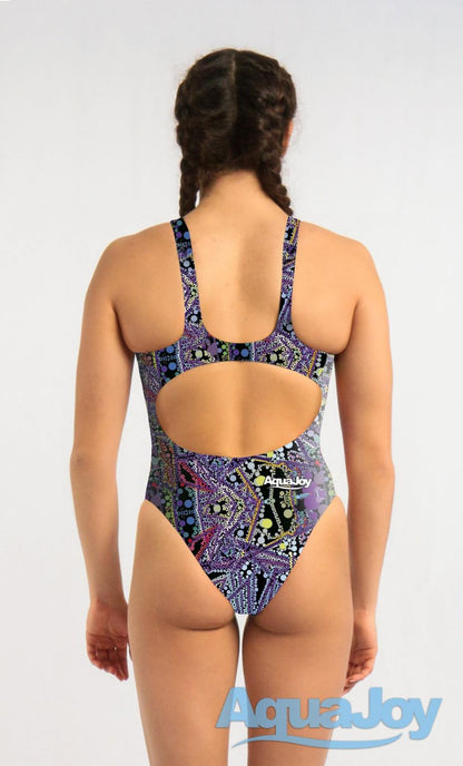 Costume donna olimpionico mod. Color dots