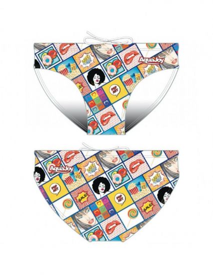 Costume uomo slip mod. popart